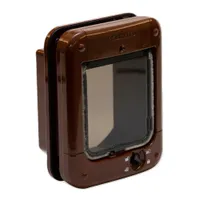 Chatière Cat Mate à micropuce 360W - chatière brune