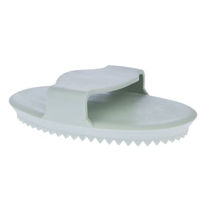 kooa Gummi-Striegel ca. L 16 x B 11 x H 4 cm, hellgrün (Größe L)