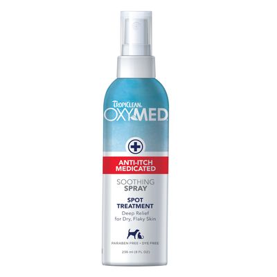 TropiClean OxyMed kløestillende spray Sparepakke: 3 x 236 ml