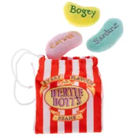 Harry Potter kattelegetøjssæt Bertie Botts Beans - sæt med 3 stk. inkl. stofpose