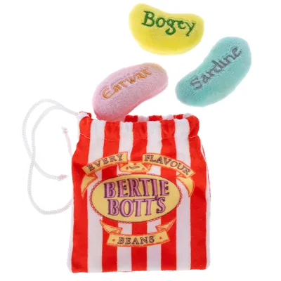 Set de juguetes para gatos Harry Potter Grageas Bertie Botts - Set de 3 incl. bolsa de tela Set de juguetes para gatos Harry Potter Grageas Bertie Botts - Set de 3 incl. bolsa de tela