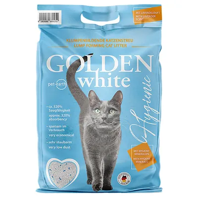 Golden White Litière pour chat Hygienic