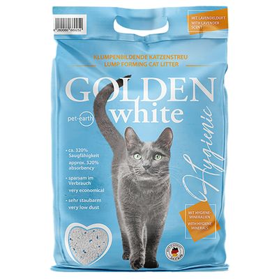 Golden White Hygienic Katzenstreu 14 kg