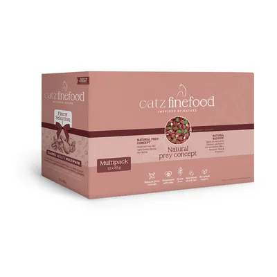 catz finefood в паучове, смесена пробна опаковка 12 x 85 г catz finefood в паучове, смесена пробна опаковка 12 x 85 г