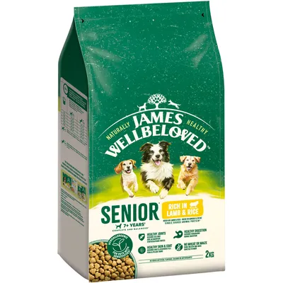 James Wellbeloved Senior Dog Hypoallergenic lam og ris