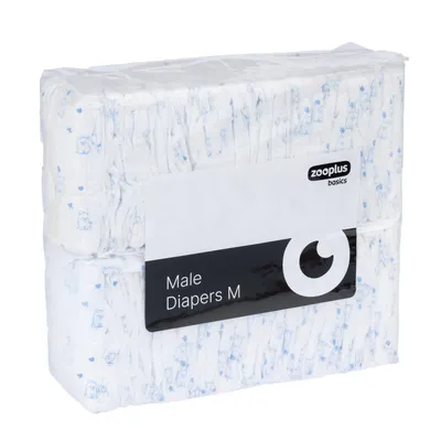 zooplus Basics hondenluiers - Maat M: 42 - 52 cm, 50 stuks