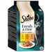 Sheba Délices du Jour 72 x 50 g Umido per gatti Pollo, Tacchino, Anatra in salsa