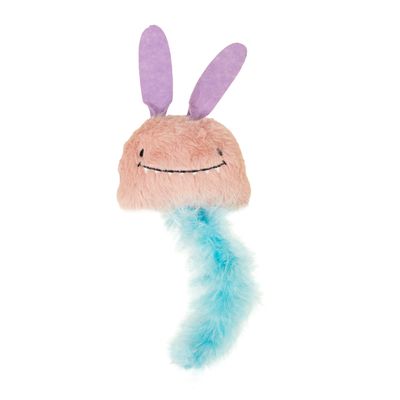 TIAKI Katzenspielzeug Monster-Kaninchen