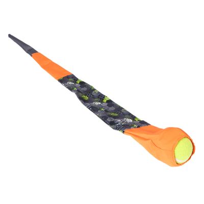 TIAKI hundelegetøj med kastebold og gribehale ca. Ø 8 x L 85 cm