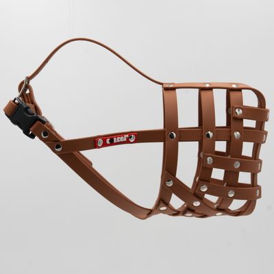 COLORI® muselière chien de berger L, marron clair taille 8