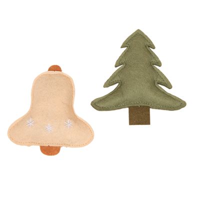 Árbol de Navidad y campana TIAKI juguetes para gatos