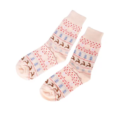 Calcetines TIAKI Pet & Parent con motivos nórdicos e invernales - Para padres perrunos: talla única (36 - 41 / 1 par)