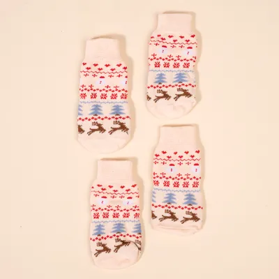 Calcetines TIAKI Pet & Parent con motivos nórdicos e invernales