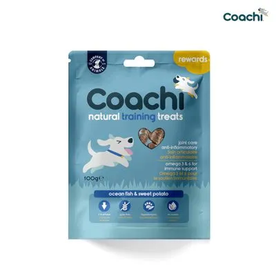 Coachi trainingssnack - Dubbelpak: 2 x Oceaanvis (2 x 100 g)