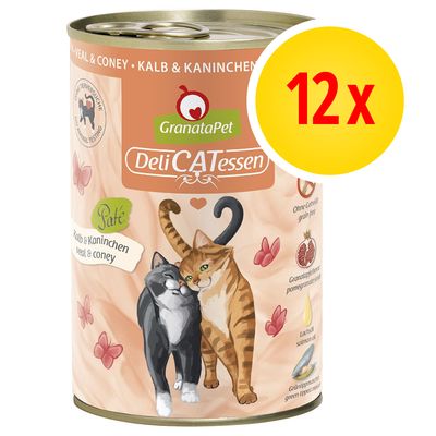Zestaw GranataPet DeliCatessen, 12 x 400 g Zestaw I