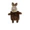 Kerbl Pet Snackdummy Hase aus Plüsch ca. L 25 x B 15 cm