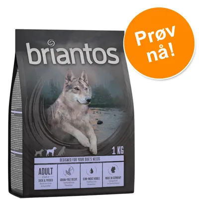 Prøvepakke: Briantos kornfri 2 x 1 kg 