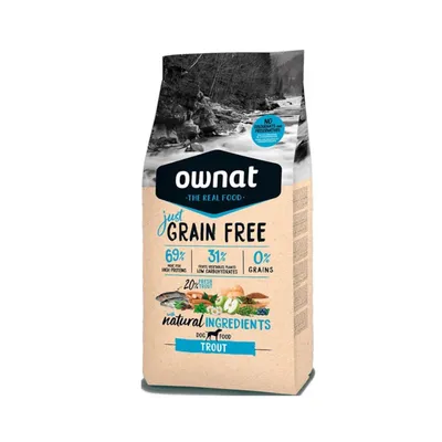 Ownat Dog Just Grain Free pescado - 14 kg Ownat Dog Just Grain Free pescado - 14 kg