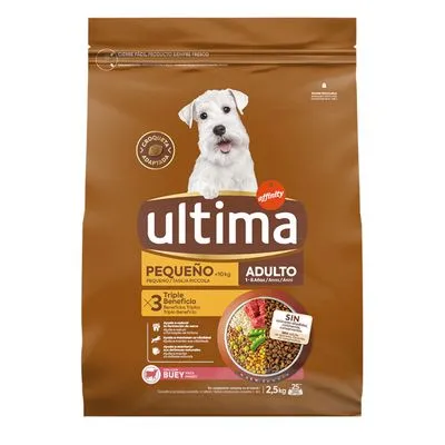 Ultima Hond Mini Volwassen Rundvlees - 2,5 kg