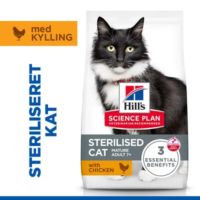 Hill's Science Plan Mature Adult 7+ Steriliseret kylling - 10 kg