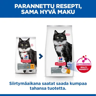 Hill's Science Plan Sterilised Cat Mature Adult 7+ kana - 7 kg