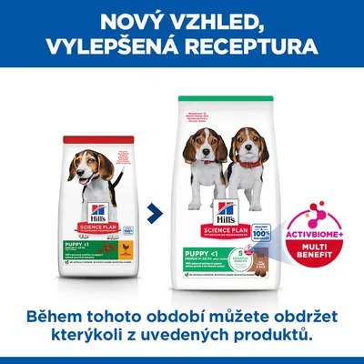 Hill's Science Plan Puppy <1 Medium jahňacie a ryža - 18 kg