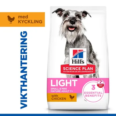 Hill's Science Plan Mature Adult 7+ Small & Mini Light Chicken - 2,5 kg