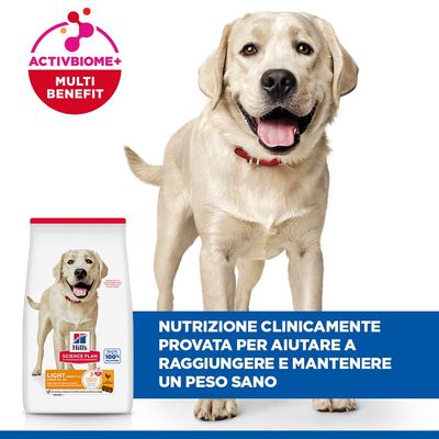 Hill's Science Plan Adult Light Large Breed con Pollo - 14 kg