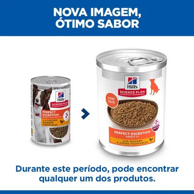 Hill's  Science Plan Adult Perfect Digestion com frango - Pack económico: 24 x 363 g