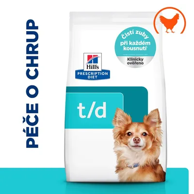 Hill's Prescription Diet t/d Dental Care Mini Chicken - 3 kg