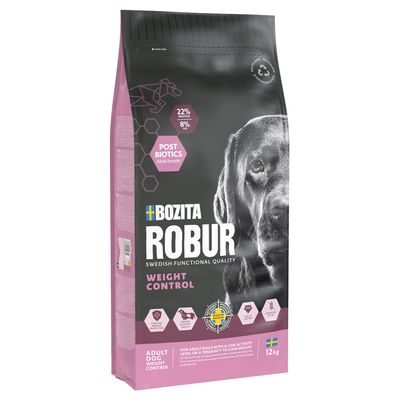 Bozita Robur Adult Light kana säästöpakkaus: 2 x 12 kg
