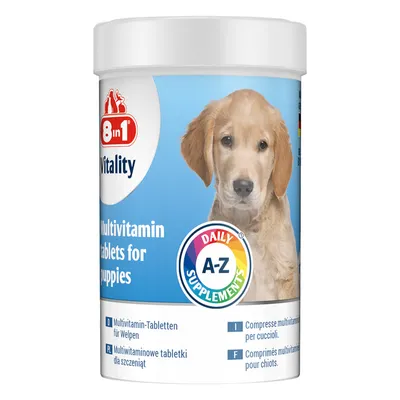 8in1 Vitality Multivitamin-tabletter Junior