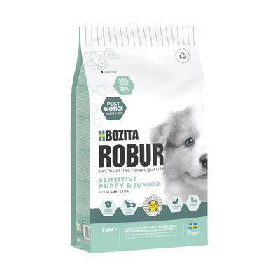 Bozita Robur Sensitive Grain Free Puppy agneau 3 kg