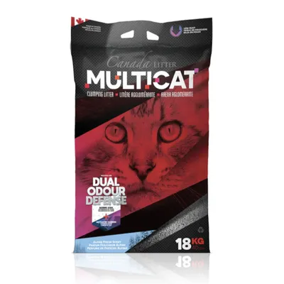 Canada Litter Multicat Parfum frais des Alpes - 18 kg