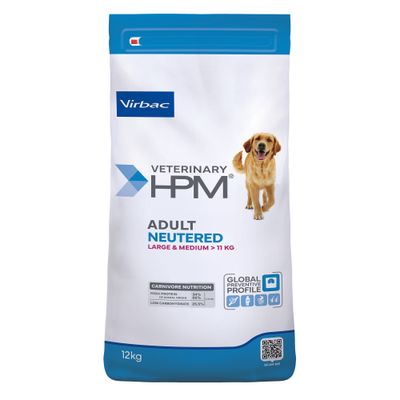 Virbac Veterinary HPM Adult Dog Neutered Large & Medium 12 kg