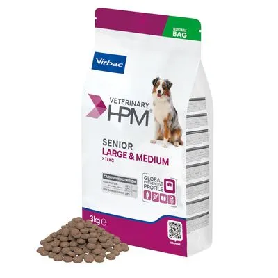 Virbac Veterinary HPM Senior Hond Groot & Medium - 12 kg