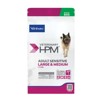 Virbac Veterinary HPM Adult Dog Sensitive Digest Large & Medium - 2 x 12 кг