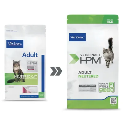 Virbac Veterinary HPM Adult Neutered Cat - 7 kg