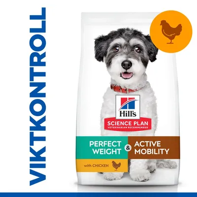 Hill's Science Plan Perfect Weight & Active Mobility Adult Small & Mini Chicken - 6 kg