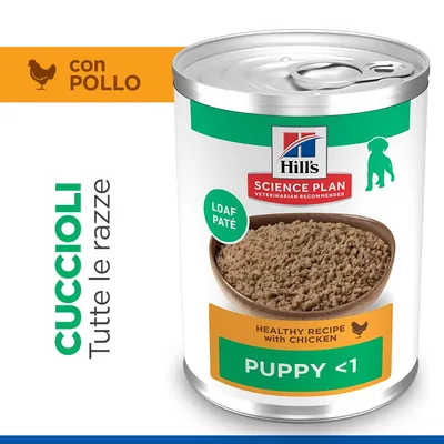 Hill's Science Plan Canine Puppy <1 - 6 x 370 g con Manzo