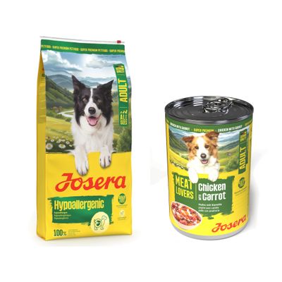 Josera Adult Lamb & Rice, Super Premium Petfood, mit Lamm und Reis, geeignet für alle Größen, German Quality, Monoprotein, 100% natürliche Zutaten.