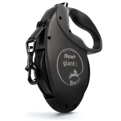 flexi Black Edition bandkoppel, 8 m - Storlek L: upp till 50 kg flexi Black Edition bandkoppel, 8 m - Storlek L: upp till 50 kg