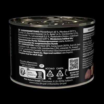 Lucky Jim MINI Mono 6 x 200 g - jehněčí