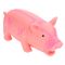 Grunting Latex Squeaker Pig Toy Pink: approx. 23cm