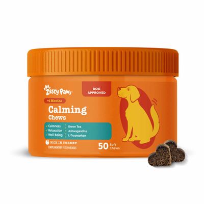 Zesty Paws Calming Chews dinde 50 bouchées à mâcher