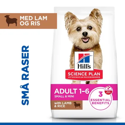 Hill's Science Plan Adult 1-6 Small & Mini med lam & ris