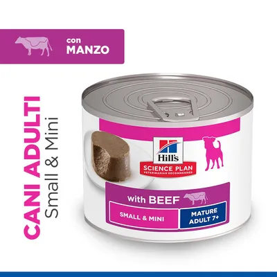 Hill's Science Plan Mature Small & Mini Mousse umido per cane - 12 x 200 g Pollo 