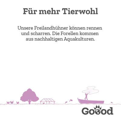 Goood Senior Dog 6 x 400 g - Freiland-Pute