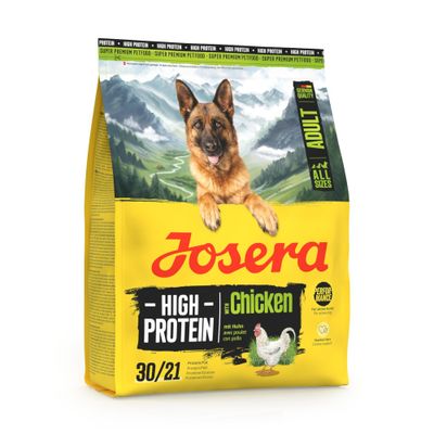 Josera High Protein Adult, kurczak 900 g
