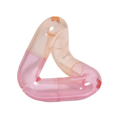 Bobby Hundespielzeug Pyramide - pink: L 14,1 x B 14,1 x H 9,2 cm